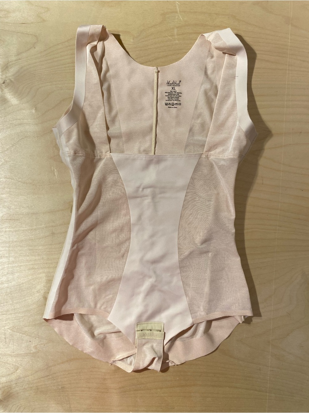 Under Where? Luxury Collection XL Blush Pink Bodysuit XL (SC)